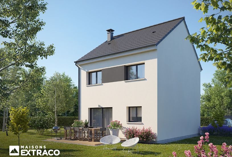  Vente Terrain + Maison - Terrain : 365m² - Maison : 88m² à Bouttencourt (80220) 