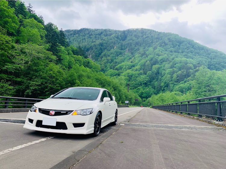 シビックタイプRのシビック タイプR FD2・ドライブ・息抜きドライブ・大雪山・天人峡に関するカスタム事例の投稿画像1枚目