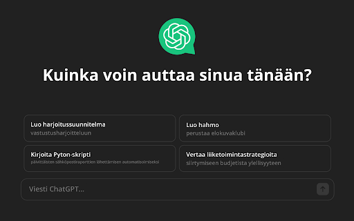 ChatGPT Suomi