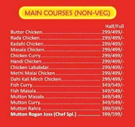 Hotel Mohali Residency menu 3