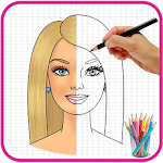 Cover Image of Download How To Draw Barby 4.0 APK