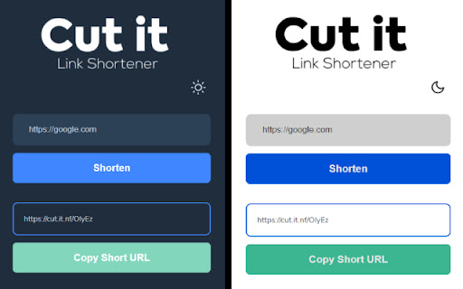 Cut it - URL Shortener