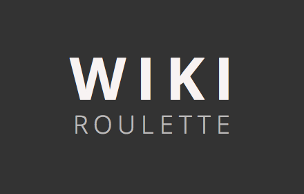 WikiRoulette small promo image