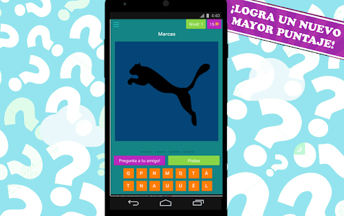 Android application Adivina la sombra screenshort