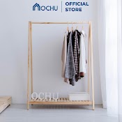 Giá Treo Quần Áo Đồ Lắp Ráp Đa Năng Ochu Sào Gỗ A Hanger 1Fl Nội Thất Thông Minh Decor Phòng Ngủ