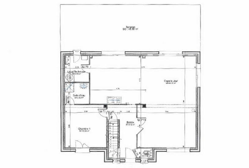  Vente Terrain + Maison - Terrain : 769m² - Maison : 161m² à Dieppe (76200) 