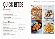 Cakes & Treats menu 1