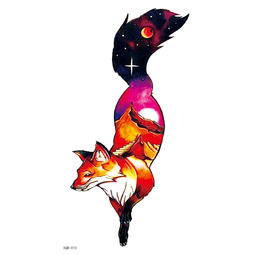 Title 7, Small Full Arm Waterproof Tattoo Stickers Symbo...