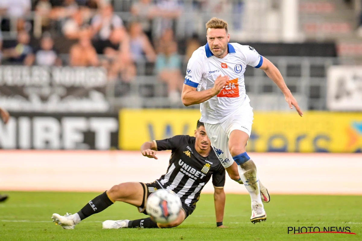 Laurent Depoitre opnieuw op het veld bij KAA Gent: "Dan weer echt beschikbaar zijn"