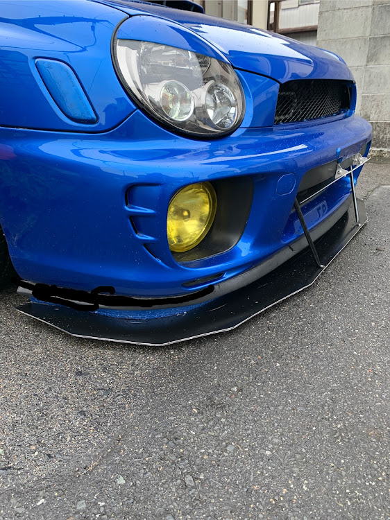 インプレッサ WRXの自作アンダーフラップ・丸目インプ・DIYに関するカスタム事例の投稿画像4枚目