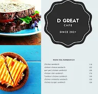 D Great Cafe menu 3