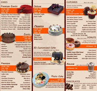 Caledonia Land Of Cakes menu 1