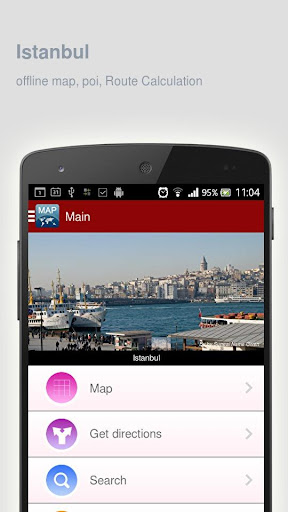 Istanbul Map offline
