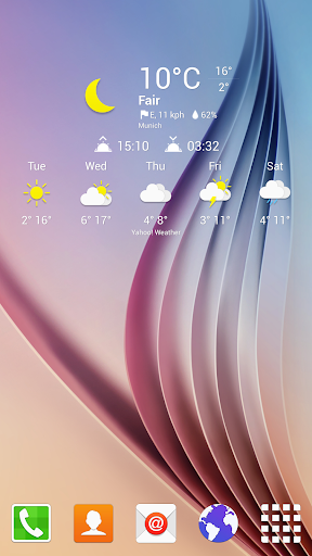 Screenshot SGS6 Chronus Weather Icons
