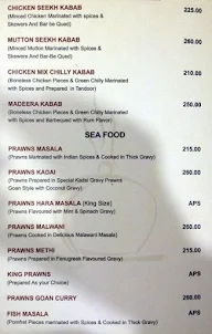 Hotel Surbhi - Ramkrishna menu 1