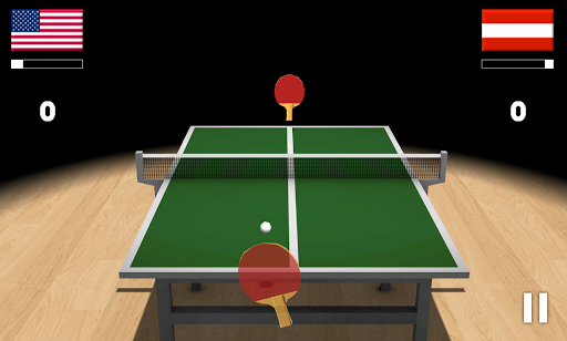 Screenshot Virtual Table Tennis 3D