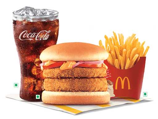 EVM McAloo Tikki Burger® Double patty