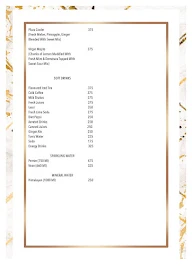 The Allamanda Terrace menu 1