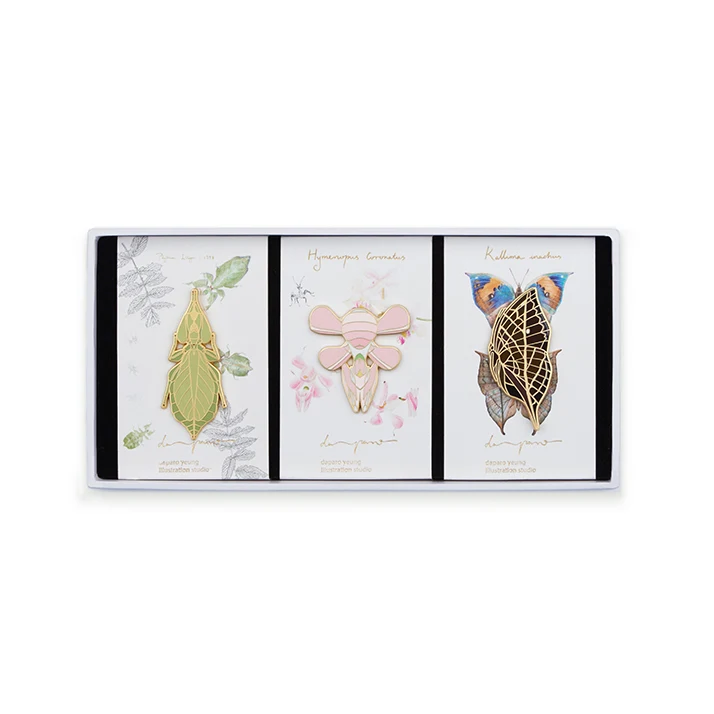 Daparo Orchid Mantis designer originele broche, creatieve insect badge, Koninginnedag cadeau, pin sieraden
