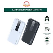 Sạc Dự Phòng Wekome Wp301 - 303 Dung Lượng Pin 10000Mah, 20000Mah Hỗ Trợ Sạc Nhanh 22.5W Thiết Kế Nhỏ Gọn Pin Tích Điện