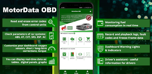 MotorData OBD ELM car scanner