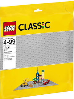 Конструктор 10701 Classic Строительная пластинасерого цвета Lego за 1 030 руб.