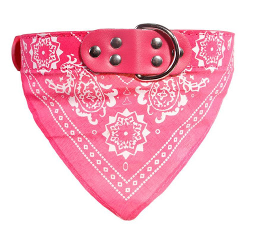 Title 8, Printed triangle scarf saliva towel small dog c...