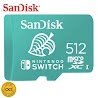 Thẻ Nhớ Sandisk Micro Sd 128Gb 64Gb 256Gb 512Gb Sd Cho Máy Chơi Game Nintendo Switch