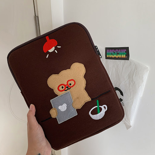 Title 7, Cute Bear Laptop Bag Liner Protect your laptop ...