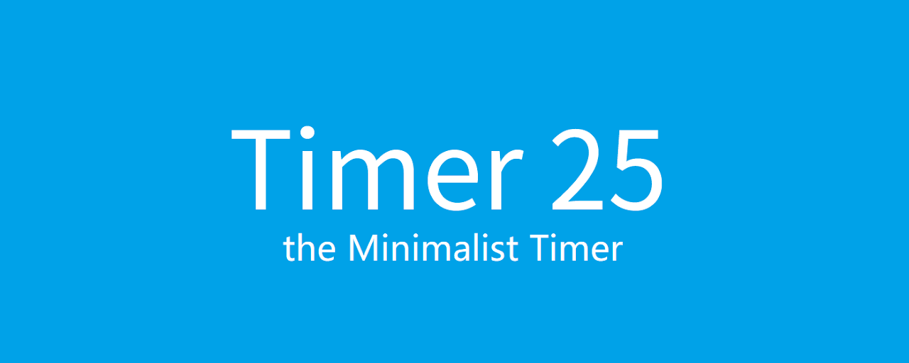 Timer 25: the Minimalist Timer Preview image 2