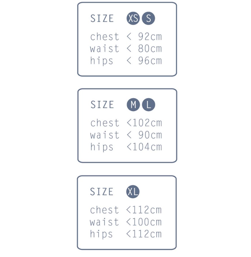 SIZE CHARTS