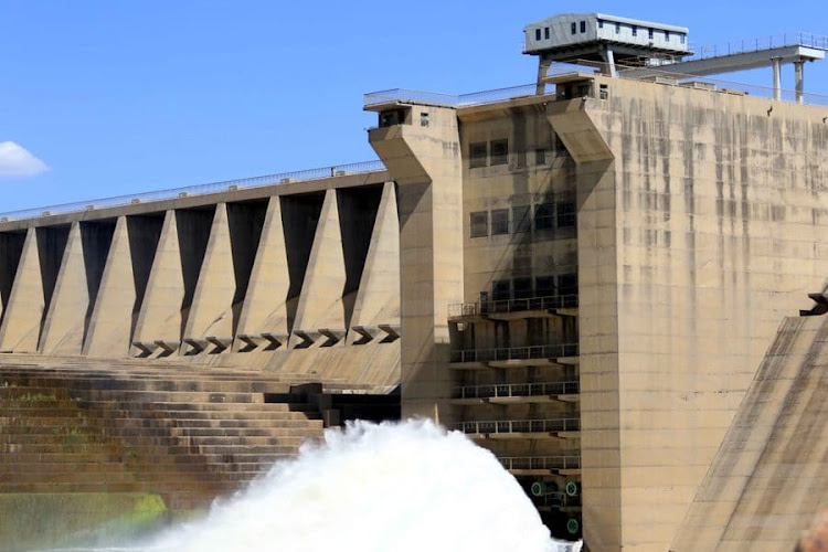 The Vaal Dam is full for the first time since 2017, as are most of the dams in the catchment area. File picture.