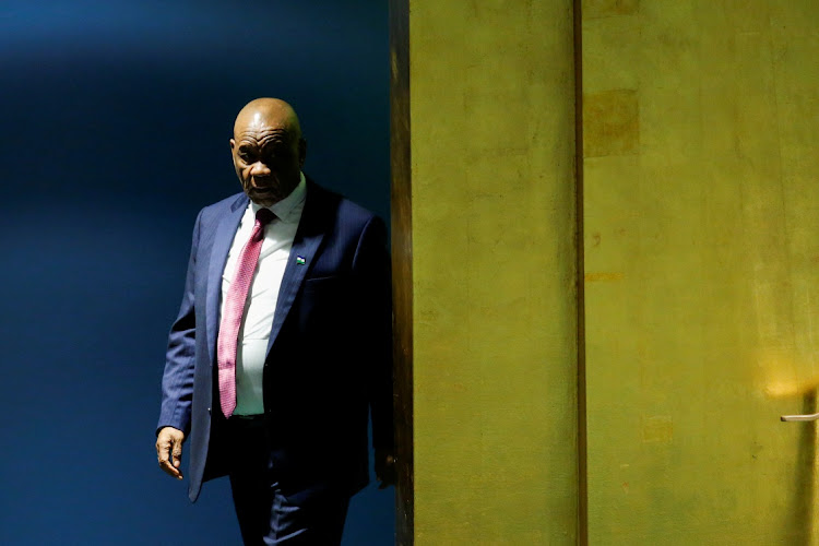 Thomas Thabane. Picture: REUTERS/EDUARDO MUNOZ