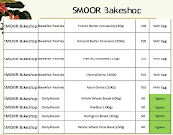 Smoor Bakeshop menu 8