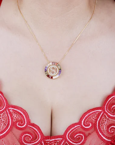 English alphabet necklace - 3