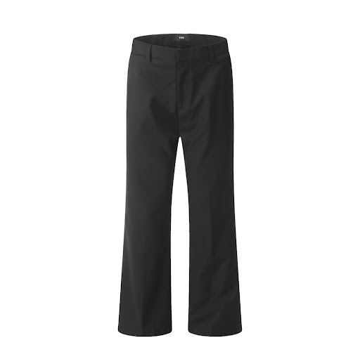 Title 7, Mens Solid Color Simple Loose Wide-leg Draggle...