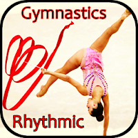 Rhythmic gymnastics exercises. Ballet and dance