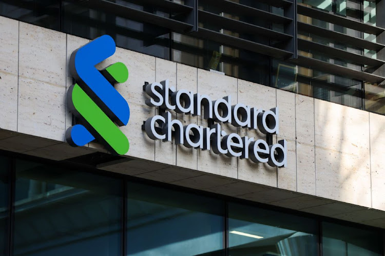 A Standard Chartered headquarters in London, Britain, February 9 2023. Picture: HOLLIE ADAMS/BLOOMBERG