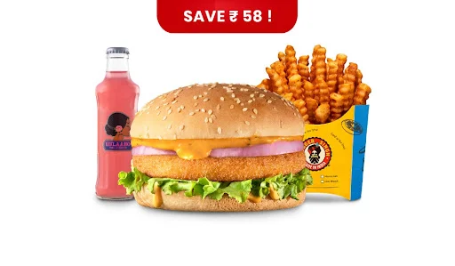 Jr Udta Punjab Cheese Burger Value Combo