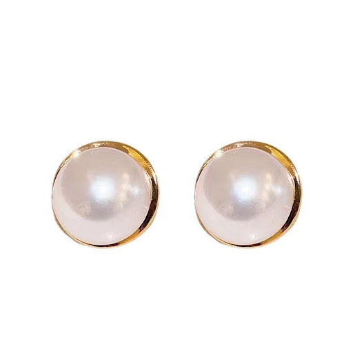 Title 5, Womens Fashion All-matching Elegant Pearl Earr...
