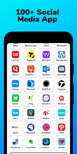 All in one social media and social network app
