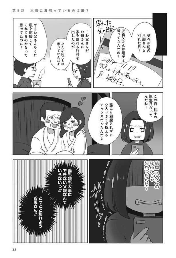 漫画 娘が前夫との離婚をした日にも浮気をしていた父 母には離婚を勧めるが 熟年不倫サレ母は今日も離婚に踏み切れない 第5話 Trill トリル
