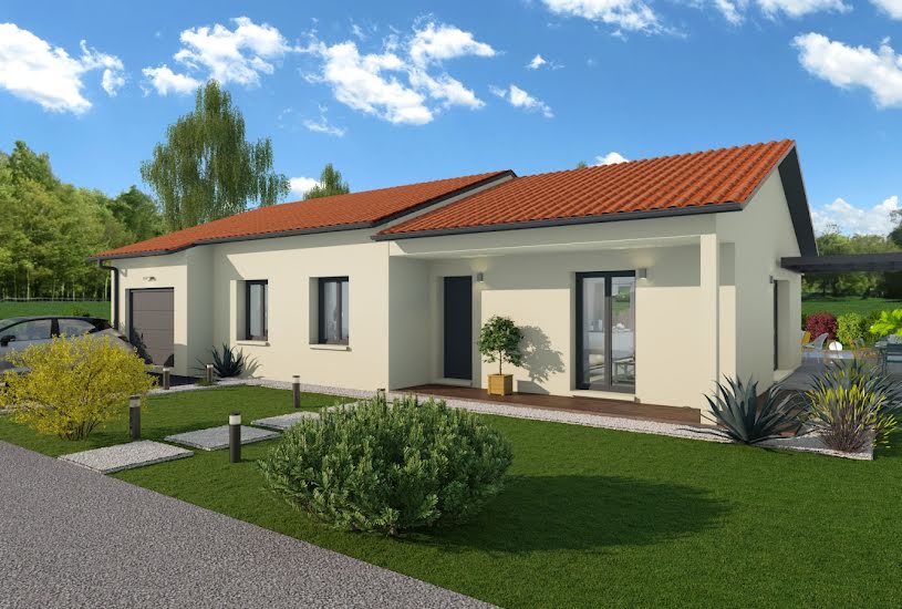  Vente Terrain + Maison - Terrain : 830m² - Maison : 100m² à Pérouges (01800) 