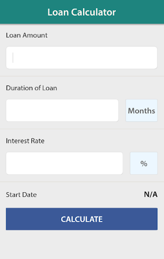 Loan Calculator Interest Rate