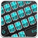 Black Blue Metal Keyboard 10001002 APK Descargar