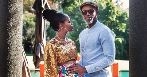 Thapelo Mokoena and Lesego's bundle of joy arrived recently.