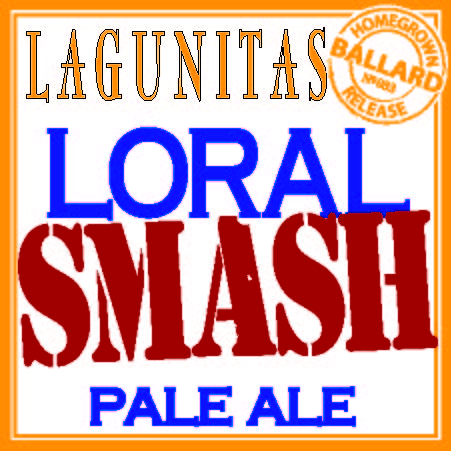 Logo of Lagunitas Loral S.M.A.S.H.