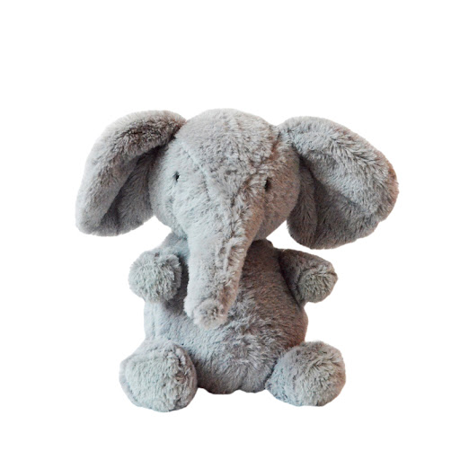Title 1, Super Soft Gray Plush Elephant Doll Boy Baby. A...