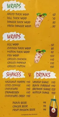 Burger Hut menu 1