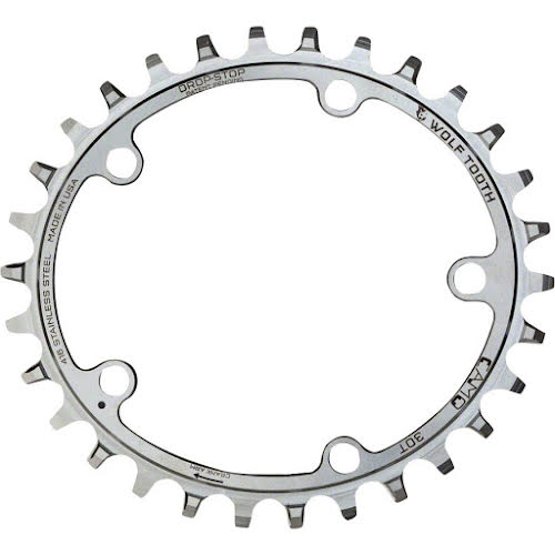 Wolf Tooth CAMO Stainless PowerTrac 30T Chainring